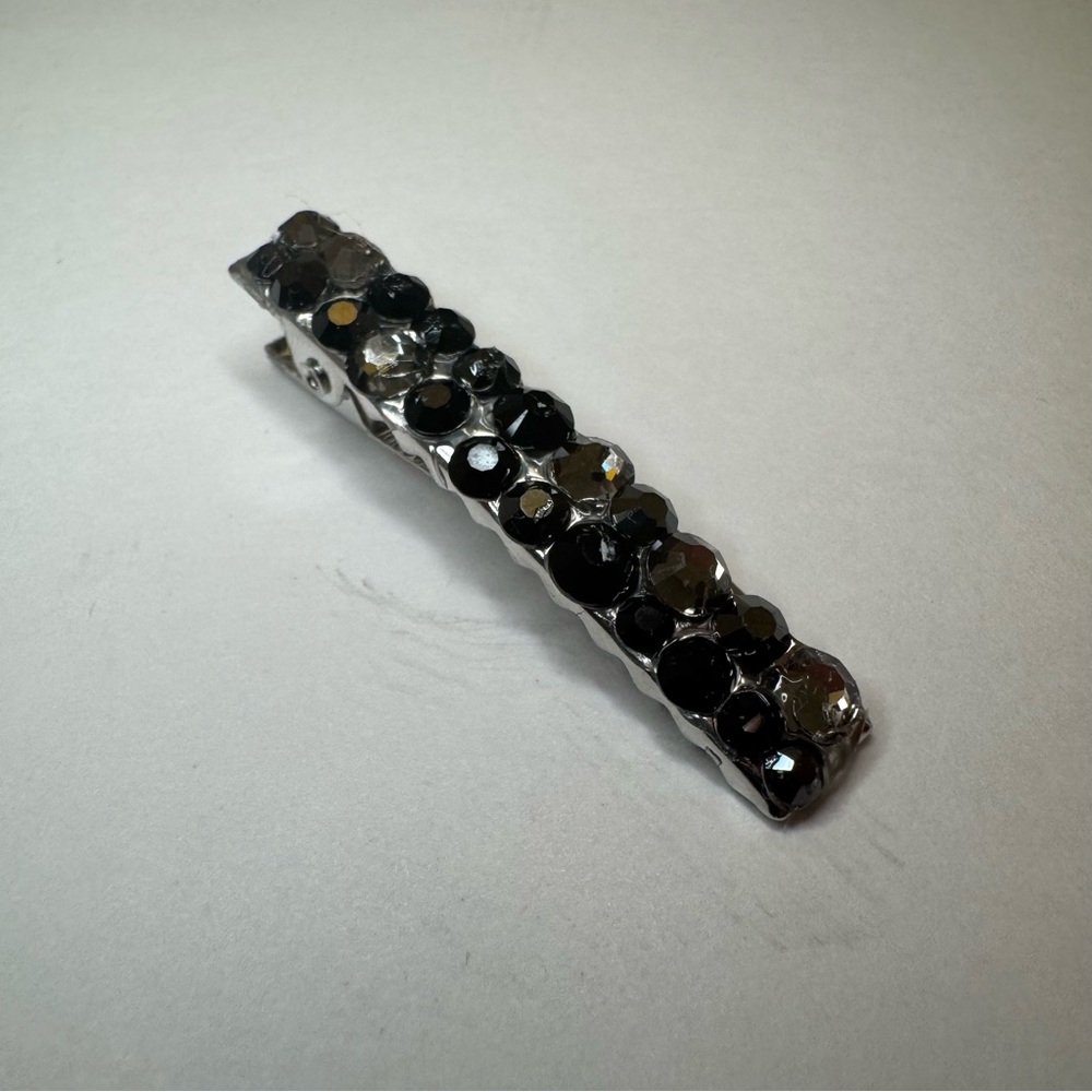 Hand Crafted Multicolor Austrian Crystals Hair Clip